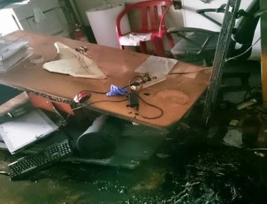 Επίθεση στα γραφεία της Αφγανικής κοινότητας – Η «Κρυπτεία» ανέλαβε την ευθύνη (φωτό)